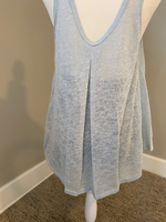 
              Sage Knit Sheer Tank
            