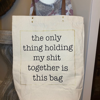 Sh!t Together Canvas Tote