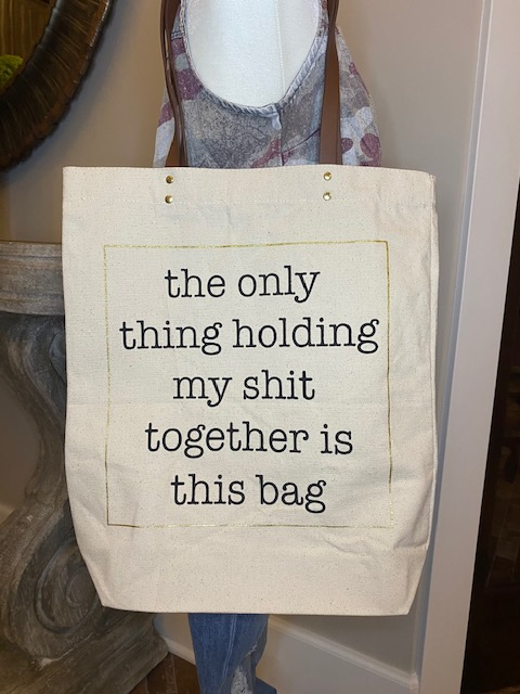 Sh!t Together Canvas Tote