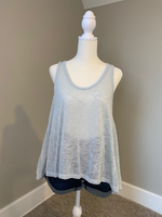 
              Sage Knit Sheer Tank
            