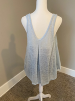 
              Sage Knit Sheer Tank
            