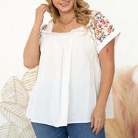 
              Embroidered Top
            