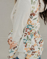 
              Florals & Foliage Half Zip Hoodie
            