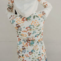 Florals & Foliage Half Zip Hoodie