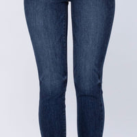 Judy Blue Button Fly Cut Off Skinny