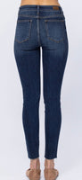 
              Judy Blue Button Fly Cut Off Skinny
            