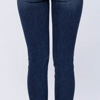 Judy Blue Button Fly Cut Off Skinny