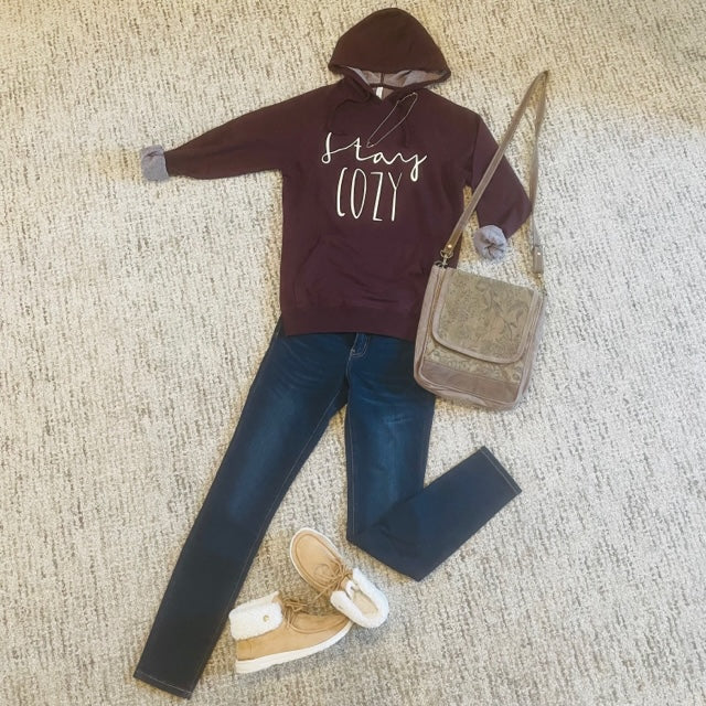 Stay Cozy Terry Hoodie