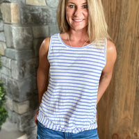 Striped Sleeveless Top