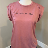 Mauve Love One Another Tee