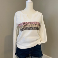 Leopard Print Waffle Shirt